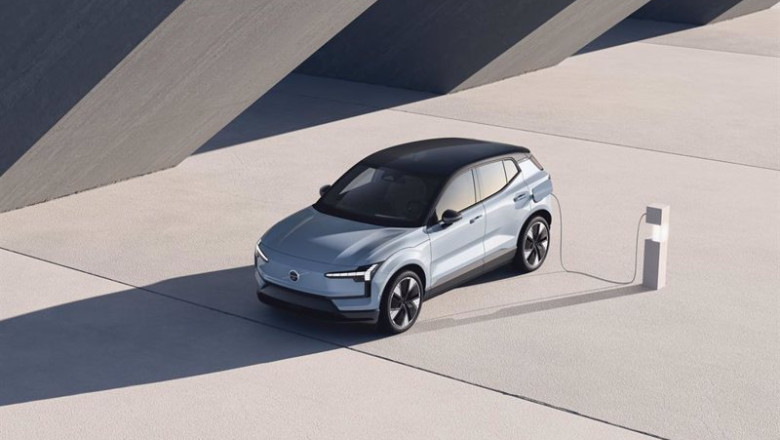 Volvo produce esta semana su último automóvil con motor de diésel. En la imagen, el Volvo EX30. | VOLVO ep volvo produce esta semana su ultimo automovil con motor de diesel en la imagen el volvo ex30