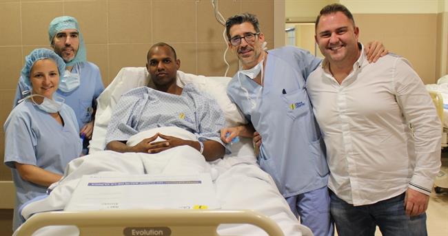 Yunier Pérez tras ser operado | PRENSA CLÍNICA CEMTRO ep yunier perezser operado