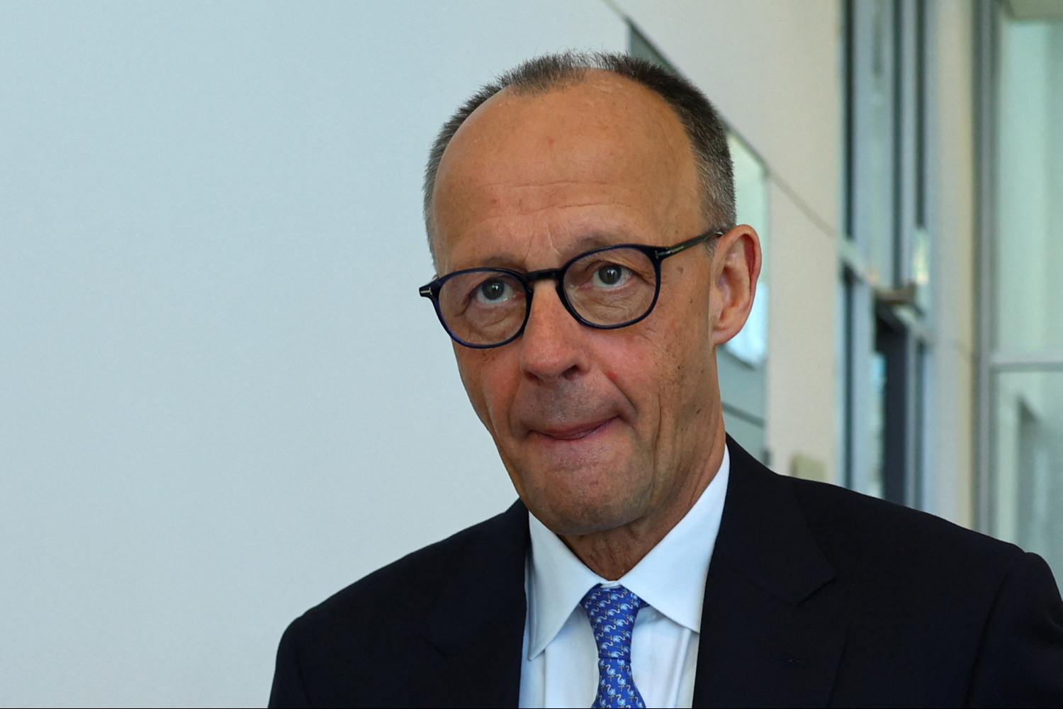 friedrich merz suite a l annonce du resultat de son echec a etre elu chancelier 