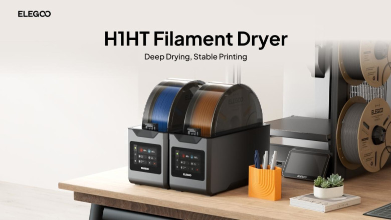ELEGOO Launches H1 HT Filament Dryer: Up to 85°C High-Temp Drying for ...
