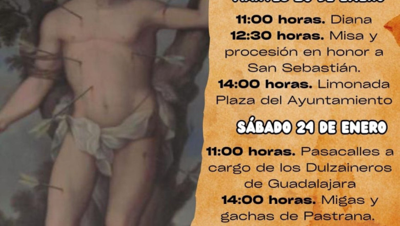 cartel san antn y san sebastian 