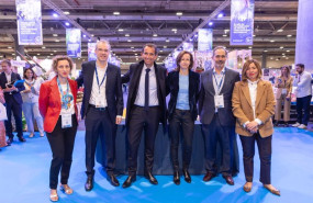 ep alexandre bompard presidente y director general del grupo carrefour y elodie perthuisot directora