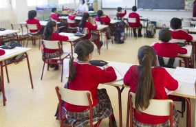 ep alumnas en un colegio de madrid