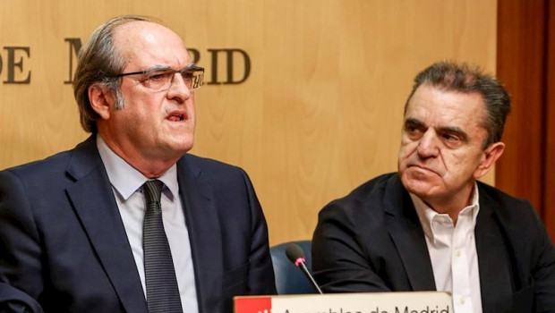 ep angel gabilondo y el secretario general del partido socialista de madrid jose manuel franco ep angel gabilondo y el secretario general del partido socialista de madrid jose manuel franco