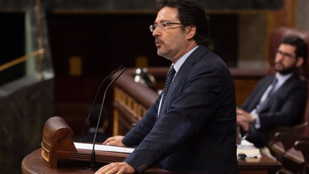 ep archivo   el diputado de junts isidre gavin valls interviene durante una sesion plenaria en el