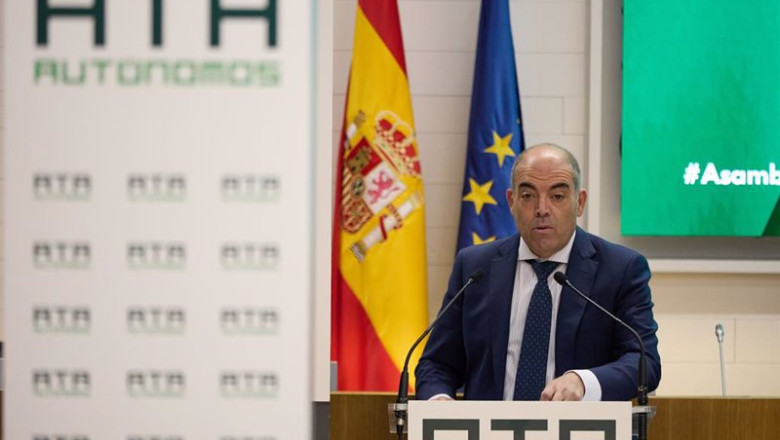 ep archivo el presidente de ata y vicepresidente de ceoe lorenzo amor interviene durante la ep archivo el presidente de ata y vicepresidente de ceoe lorenzo amor interviene durante la