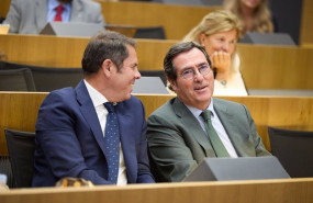 ep archivo   el presidente de cepyme gerardo cuerva y el presidente de la ceoe antonio garamendi en