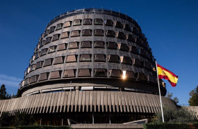 ep archivo   fachada del tribunal constitucional a 15 de octubre de 2021 en madrid espana