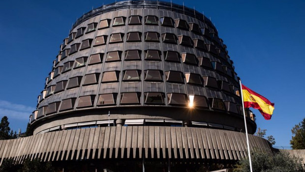 ep archivo   fachada del tribunal constitucional a 15 de octubre de 2021 en madrid espana