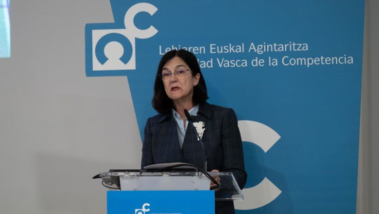 Archivo - La presidenta de la CNMC, Cani Fernández, durante las XV Jornadas Nacionales de Defensa, a 17 de octubre de 2024, en Bilbao, Vizcaya, País Vasco (España). La Autoridad Vasca de la Competencia organiza las XV Jornadas Nacionales de Defensa de la | David de Haro - Europa Press - Archivo ep archivo la presidenta de la cnmc cani fernandez durante las xv jornadas nacionales de defensa a