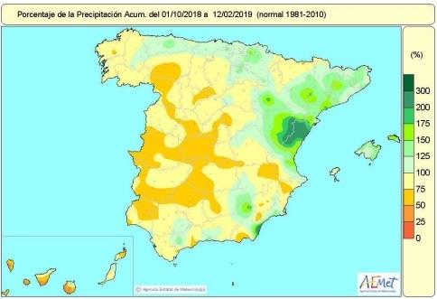 ep balance hidrico espana alcanza8 de deficitlluvias