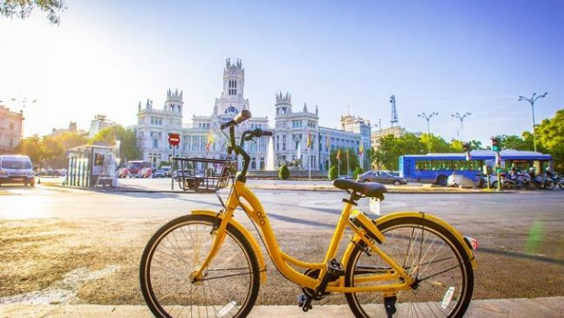 ep bicicletaofo estacionadala madrilena plazacibeles