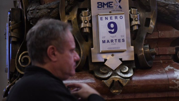 ep calendario a dia 9 de enero en el palacio de la bolsa a 9 de enero de 2024 en madrid espana
