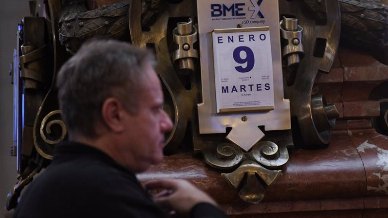 ep calendario a dia 9 de enero en el palacio de la bolsa a 9 de enero de 2024 en madrid espana ep calendario a dia 9 de enero en el palacio de la bolsa a 9 de enero de 2024 en madrid espana