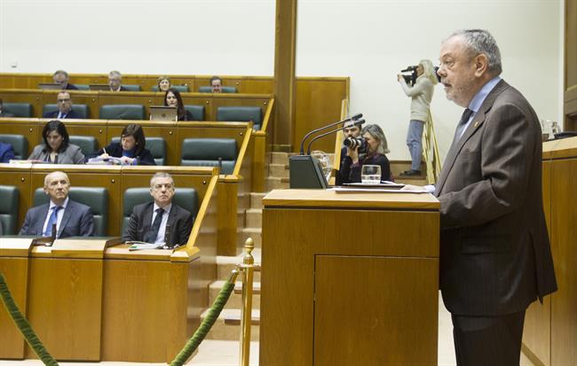 El consejero vasco Pedro Azpiazu | PARLAMENTO VASCO ep consejero vasco pedro azpiazu