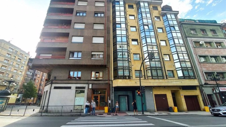 ep edificio de viviendas en oviedo en una imagen de archivo
