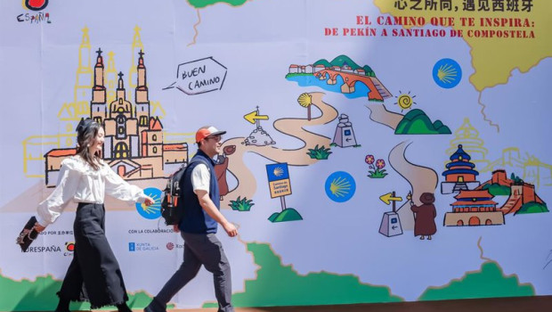 ep el camino de santiago se presenta en china de la mano de turespana