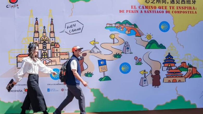 ep el camino de santiago se presenta en china de la mano de turespana ep el camino de santiago se presenta en china de la mano de turespana