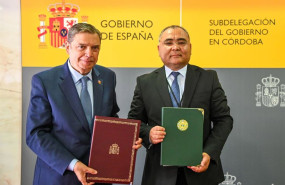 ep el ministro de agricultura pesca y alimentacion luis planas y su homologo de uzbekistan ibrokhim
