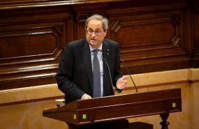ep el presidente de la generalitat quim torra durante su intervencion en la sesion de control del ep el presidente de la generalitat quim torra durante su intervencion en la sesion de control del