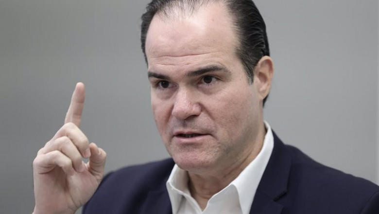 El presidente del Banco Interamericano de Desarrollo (BID), Mauricio Claver-Carone, en una entrevista a Europa Press, en la sede de la agencia, a 5 de noviembre de 2021, en Madrid, (España). | Eduardo Parra - Europa Press ep el presidente del banco interamericano de desarrollo bid mauricio claver carone en una entrevista