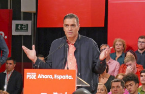 ep el presidente del gobierno en funciones pedro sanchez en un acto del psoe en las palmas de gran