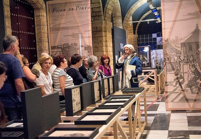 Exposición 'Cuando el mundo giró en tonor a Cádiz' | EUROPA PRESS/DIPUTACIÓN ep exposicion cuandomundo giro en tonorcadiz