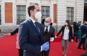 ep ignacio aguado vicepresidente de la comunidad de madrid durante el acto de homenaje a los heroes