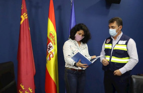 ep imagen de la consejera durante la reunion