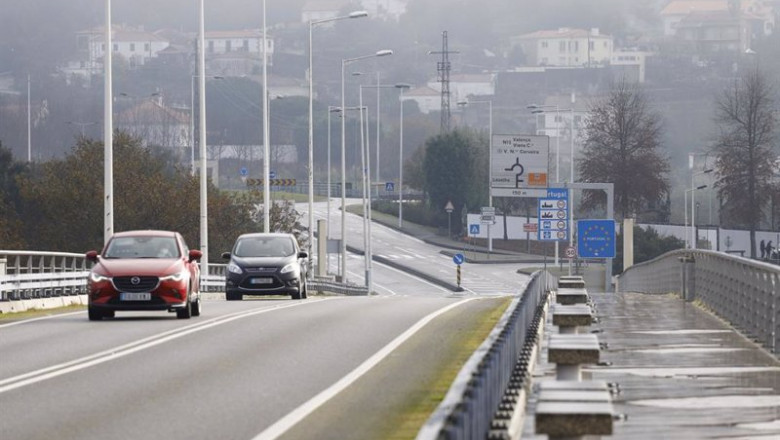 La frontera de Galicia con Portugal, en el municipio gallego de O Porriño. | Marta Vázquez Rodríguez - Europa Press - Archivo ep la frontera de galicia con portugal en el municipio gallego de o porrino