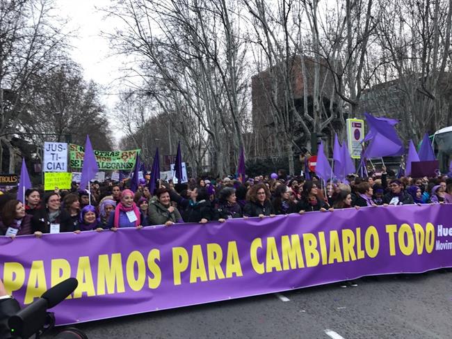 Manifestación 8 de marzo | EUROPA PRESS ep manifestacion 8marzo