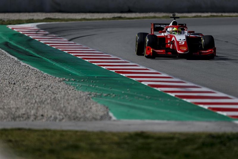 ep mick schumacher realiza un test en marzo de 2019
