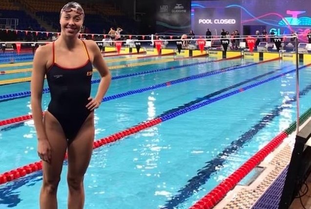 ep paloma de bordons en el campeonato de europa de piscina corta 2019