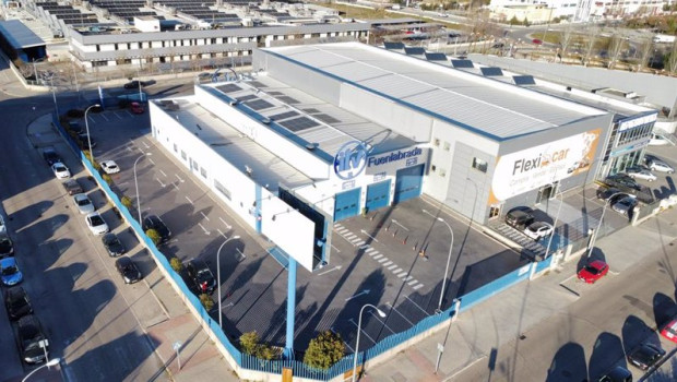 ep paneles fotovoltaicos en la itv de fuenlabrada