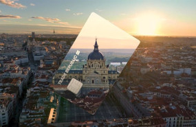 ep recurso de trade republic sobre el skyline de madrid espana
