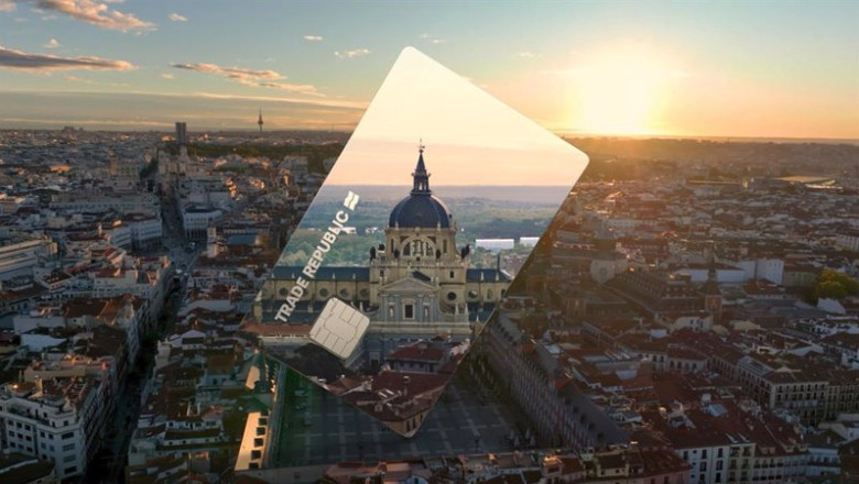 ep recurso de trade republic sobre el skyline de madrid espana