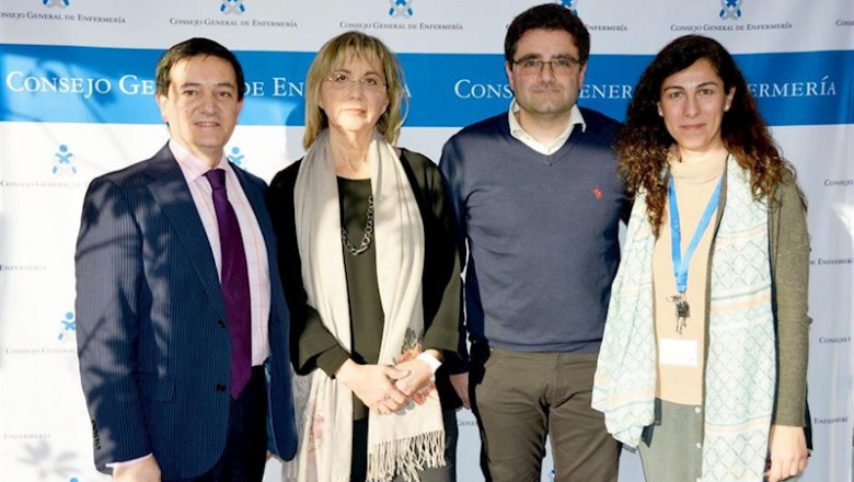 Reunión de peritos enfermeros con el Consejo General de Enfermería (CGE) | CGE ep reunion de peritos enfermeros con el consejo general de enfermeria cge