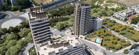 Neinor Homes comienza las obras de su proyecto residencial insignia en Madrid