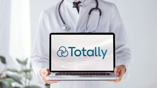 dl totally plc healthcare services medical provider hospitals staffing health logo