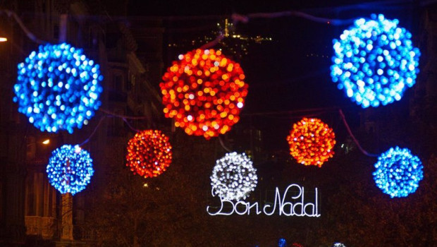 ep archivo   decoraciones y luces de navidad en barcelona