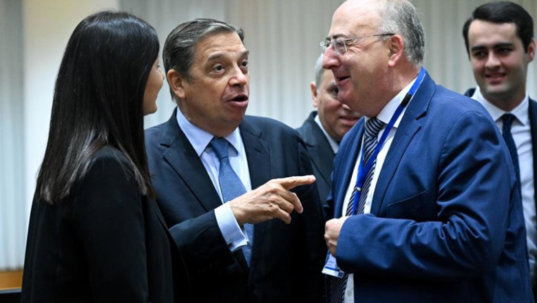 ep archivo   el ministro de agricultura y pesca luis planas junto a sus homologos europeos en una