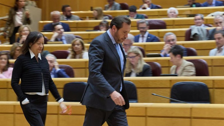 ep archivo   el ministro de transportes y movilidad sostenible oscar puente a su llegada a una