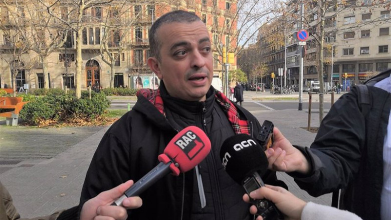 Archivo - El portavoz de Élite Taxi Barcelona, Alberto Álvarez, en una foto de archivo | EUROPA PRESS - Archivo ep archivo el portavoz de elite taxi barcelona alberto alvarez en una foto de archivo