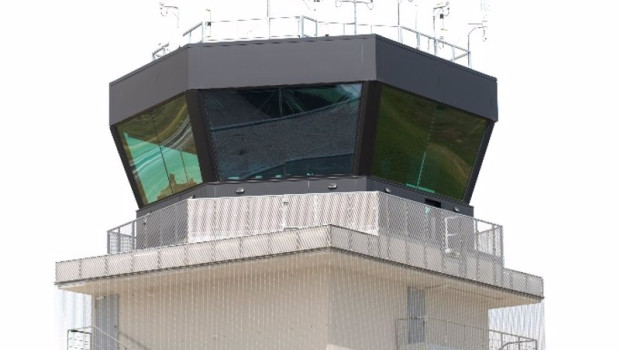 ep archivo   fanal de la torre de control del aeropuerto de pamplona gestionada por enaire