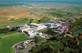 ep archivo   vista aerea de la planta de pascual en aranda de duero burgos