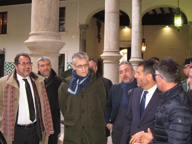 Bellido ha recibido a la comisión judicial italiana, encabezada por Amato | EUROPA PRESS ep bellidorecibidola comision judicial italiana encabezadaamato