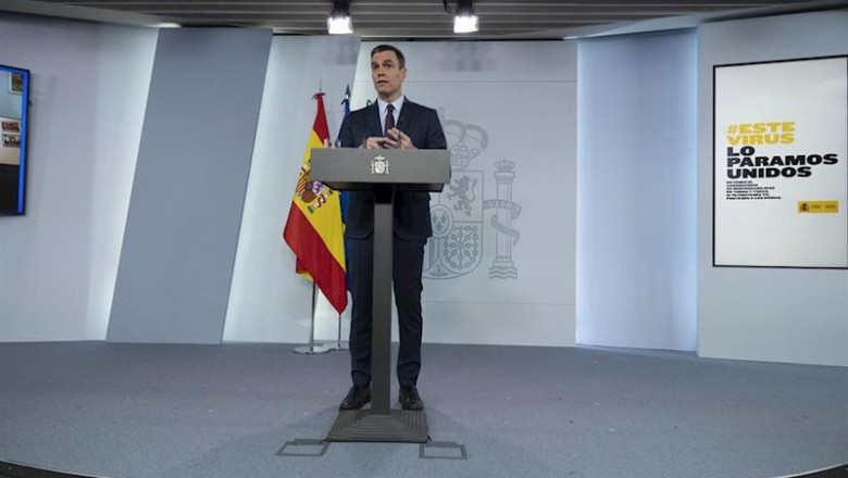 Comparecencia del presidente del Gobierno, Pedro Sánchez. | Moncloa ep comparecencia del presidente del gobierno pedro sanchez