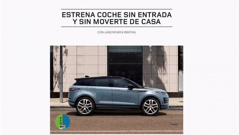 E-Renting. | JAGUAR LAND ROVER ep e renting