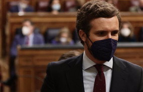 ep el lider del pp pablo casado en una sesion plenaria en el congreso