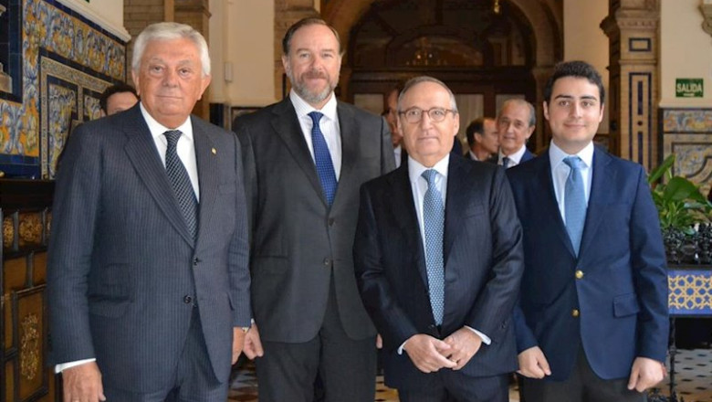 El presidente de Ebro Foods, Antonio Hernández Callejas, acude a un foro agroalimentario en Sevilla. | CÁMARA DE SEVILLA - Archivo ep el presidente de ebro foods antonio hernandez callejas acude a un foro agroalimentario en sevilla
